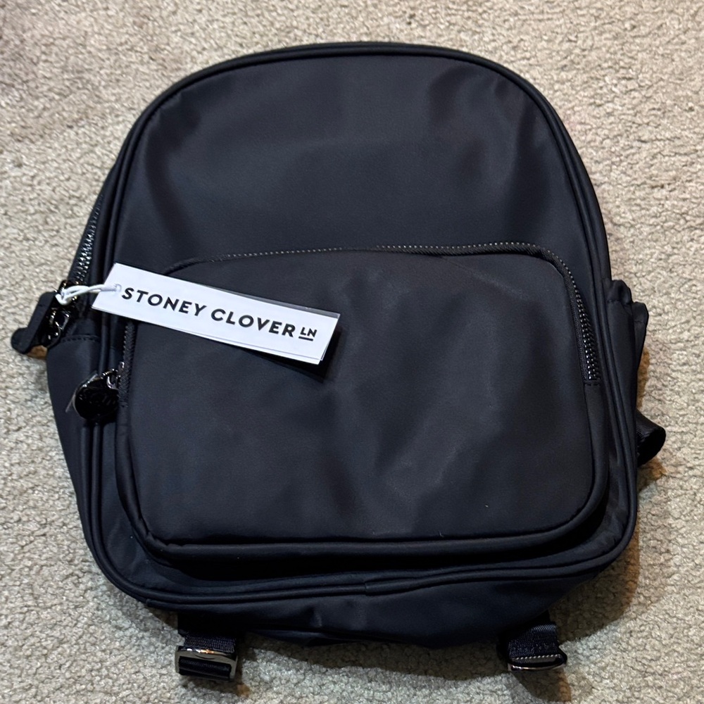 Stoney Clover Lane Mini Jet Black Backpack